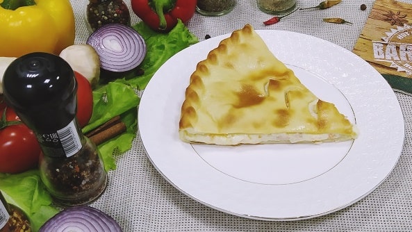 Осетинский пирог с мясом и капустой