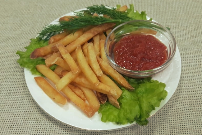 С лососем и овощами, 1,25 кг, вид сверху