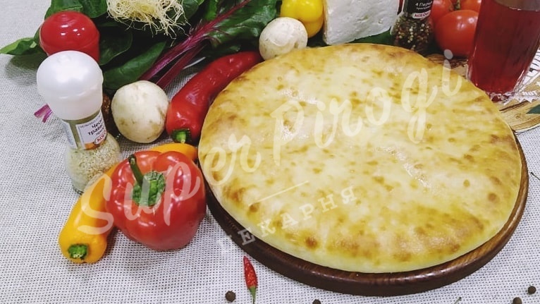 Осетинский пирог с картофелем и грибами Изображение 4